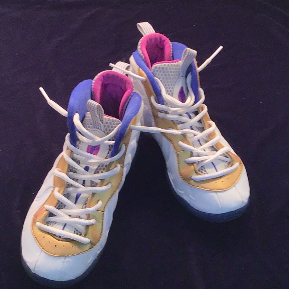 Nike Foamposite One Peanut Butter & Jelly Size 2Y